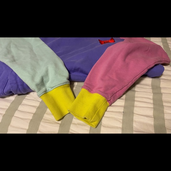 Teddy Fresh color block Hoodie 1.0 - Picture 4 of 5
